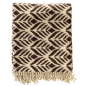 Preview: Hoii Plaid 'Alexandra' 150 x 200 cm Chocolate Martini - Braun